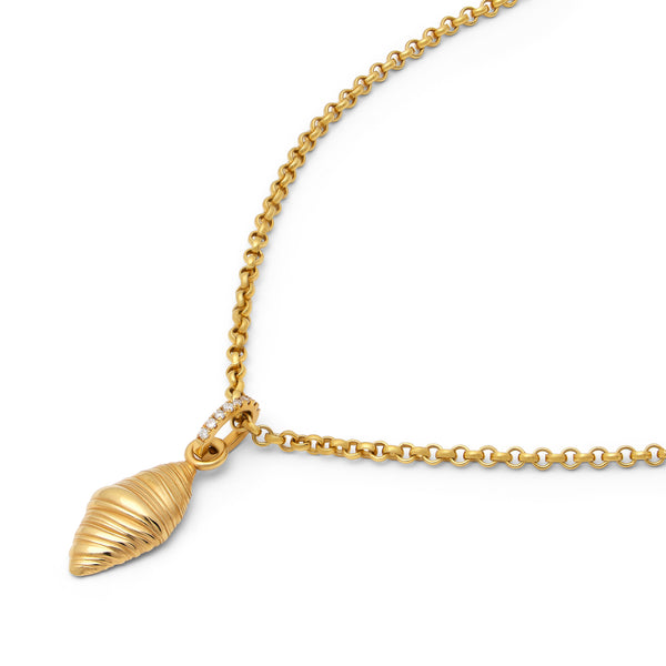 Don't Be Flaky! Croissant Pendant