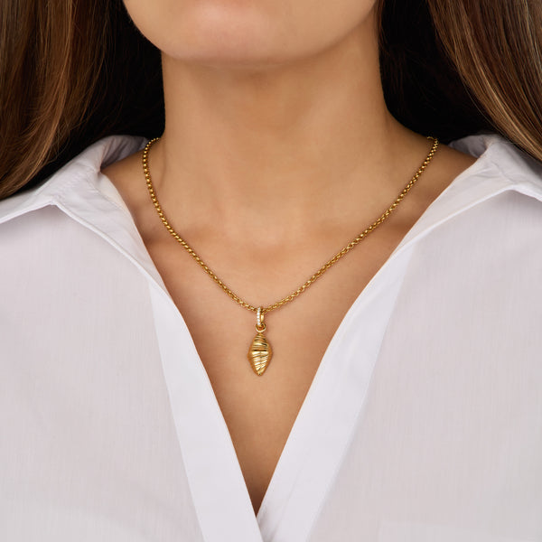 Don't Be Flaky! Croissant Pendant